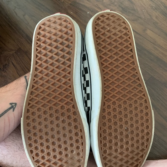 Black and white Checkered Filmore Vans - Picture 3 of 5